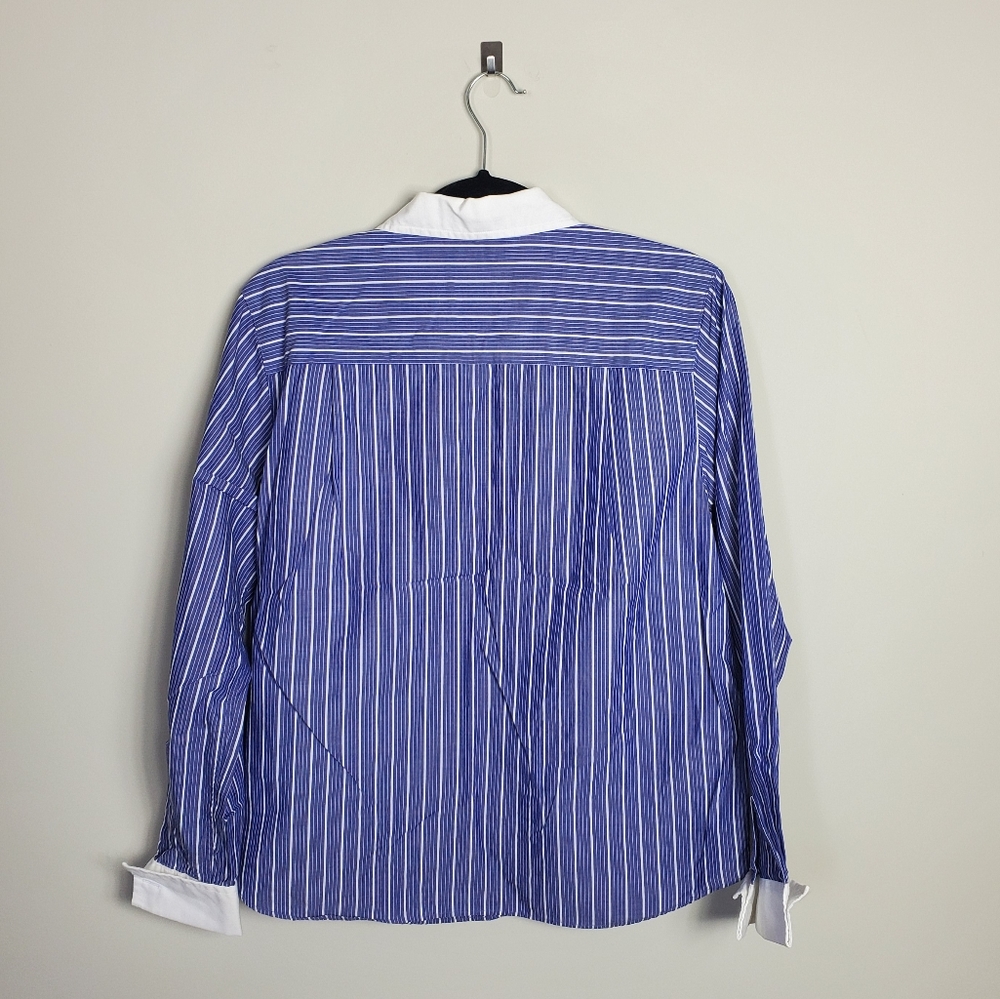 Talbots Striped Button Down - Picture 2 of 5